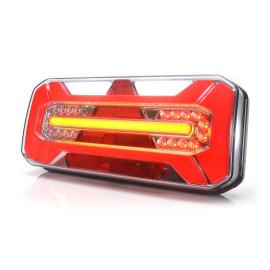 FEU LED 5 FONCTIONS GAUCHE 12/24V + CÂBLE 2M